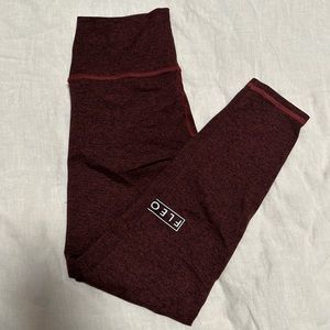 Fleo bounce leggings sun dried tomato 25” M